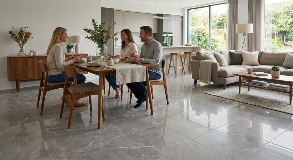 600x600 Glazed Porcelain Tiles: Finishes and Applications