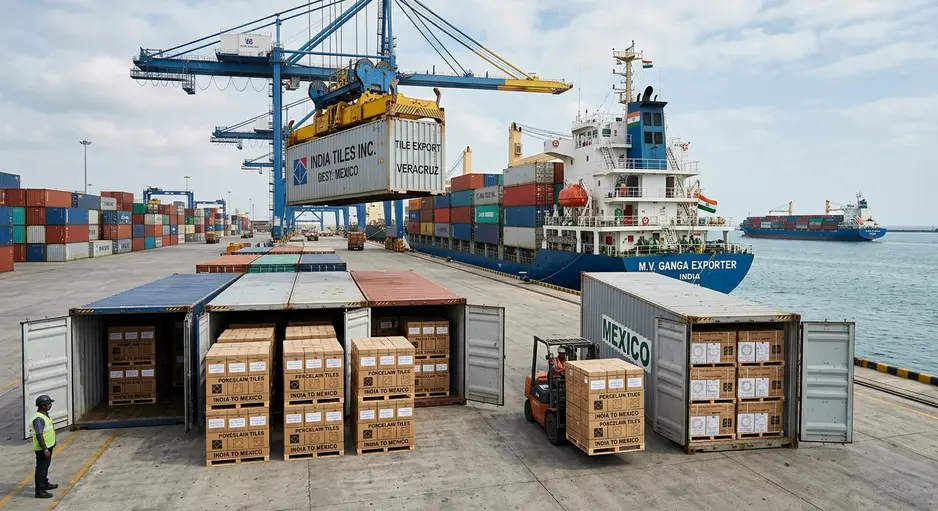 Why Mexico Imports Porcelain Tiles from India